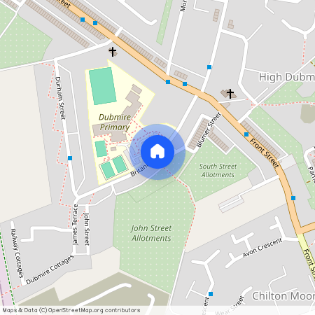 Britannia Terrace, Fencehouses