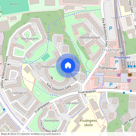 Eva Bonniers gata, Hägersten