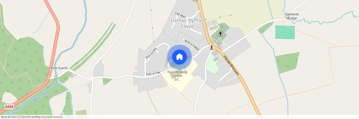 Bron Y Clwyd, Llanfair Dyffryn Clwyd, Ruthin