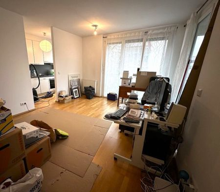 TÜRKENSCHANZPARK-Nähe, sonnige 47 m2 Neubau mit 4 m2 Balkon, Wohnküche, 1 Zimmer, Wannenbad, Parketten, Bastiengasse - Photo 2