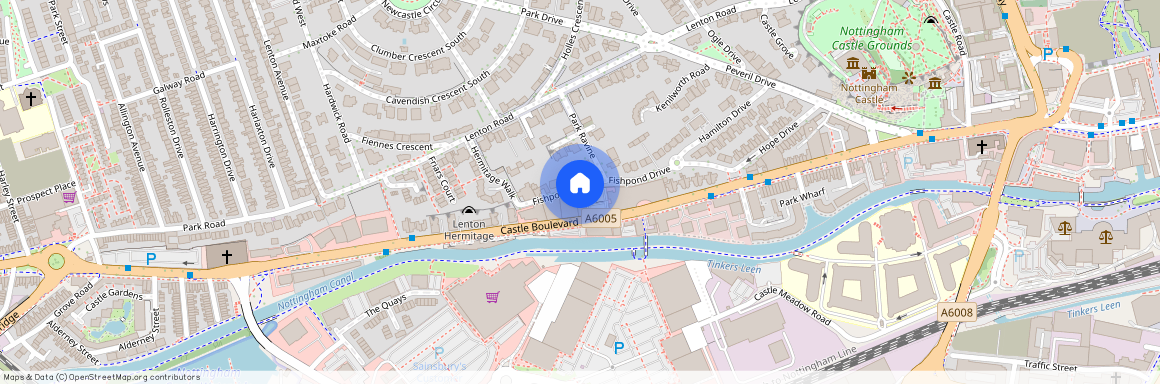 *£122pppw excluding bills* Fishpond Drive, The Park, Nottingham