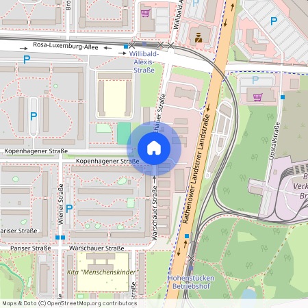 Warschauer Straße 2, 14772 Brandenburg an der Havel, Hohenstücken Süd