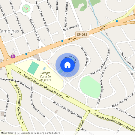 Rua Doutor Elias Haddad, Nova Campinas, Campinas - SP, 13092-340, Brazil