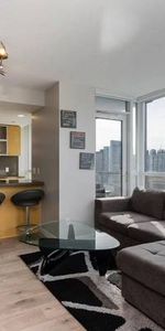 Views! FURNISHED One Bedroom Apartment with Den in Downtown Vancouver - Photo 4