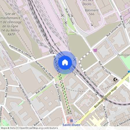 Appartement à louer rue de Clichy, Saint-Ouen 93