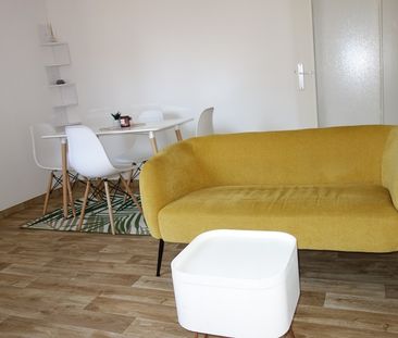 Location - Appartement T2 meublé de 30 m² avec cave et jardin commun - Photo 3