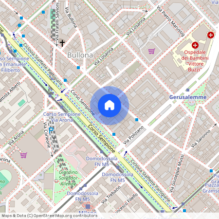 Via Lodovico Castelvetro 4, Milano