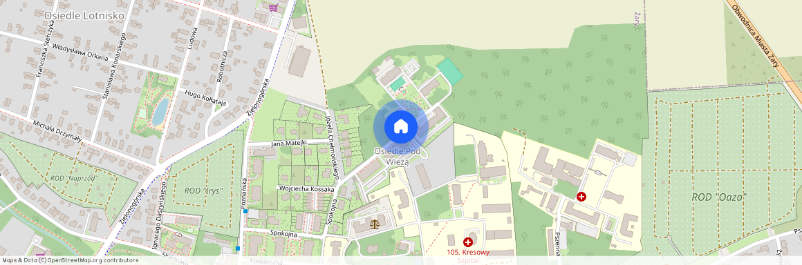 ul. Spokojna, Żary, żarski, lubuskie
