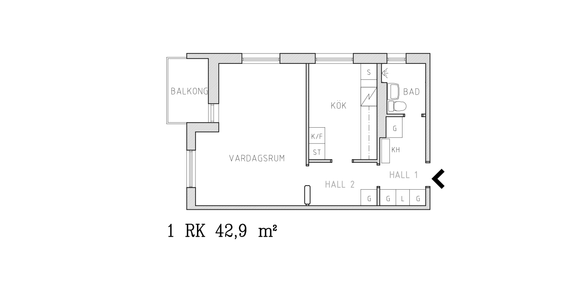 Tallgatan 9, våning 5 - Foto 3