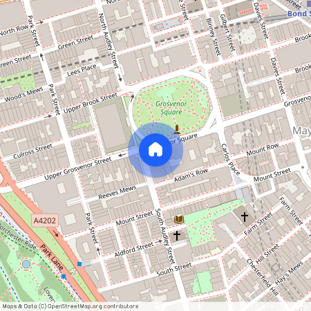 Grosvenor Square, W1K, London