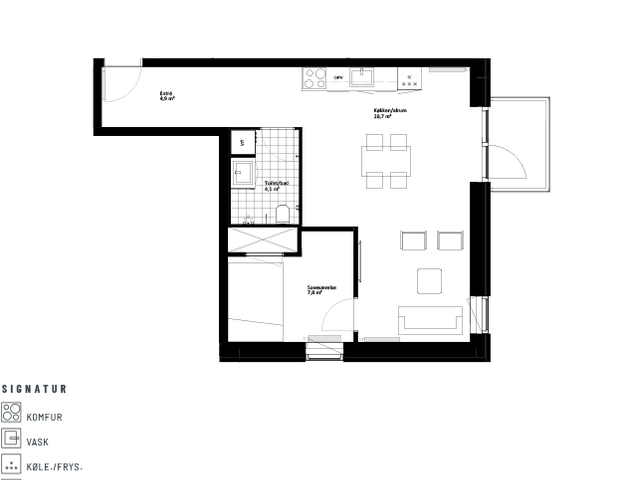 Aarhus, Inger Christensens Gade 32 2. lejl.3 - Foto 1