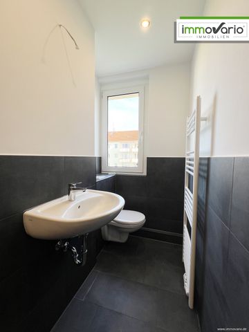 Erstbezug nach Sanierung! Schöne 2-Zimmer-Wohnung mit Dusche, Balkon und Blick ins Grüne in Cracau. - Foto 4