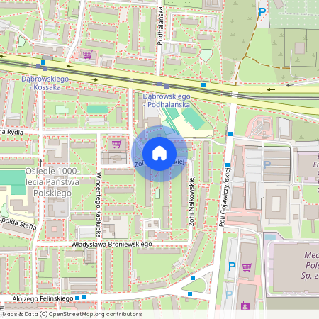 Zofii Nałkowskiej, Łódź