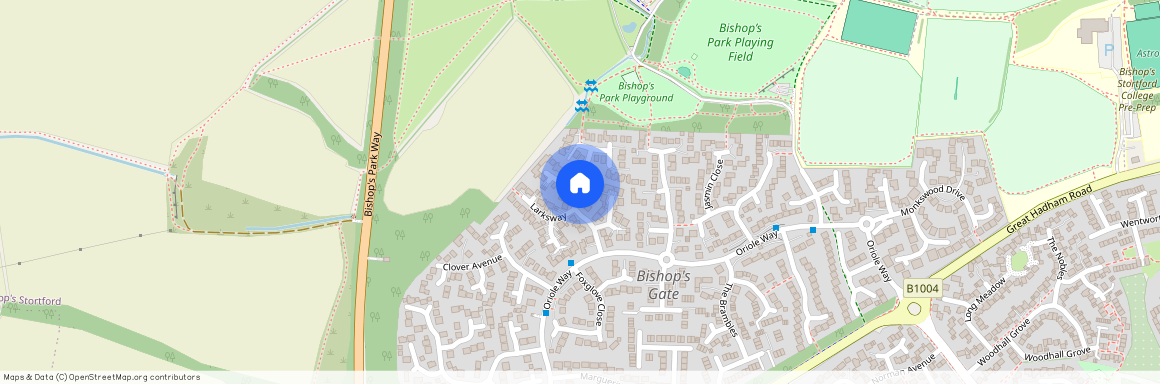 Larksway, Bishops Stortford, CM23