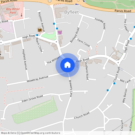 Vanners Parade, Byfleet KT14