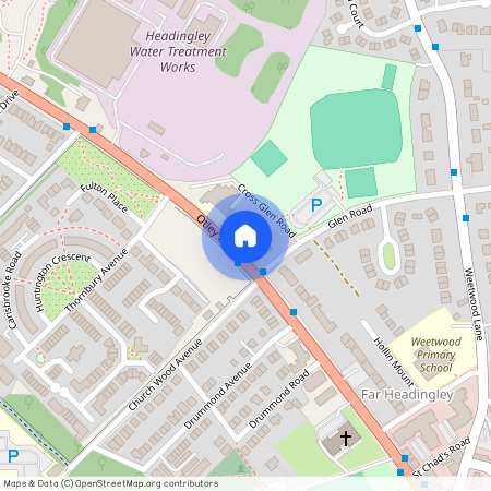 Flat 6, 162 Otley Road, Leeds, LS16 5LG., Leeds .