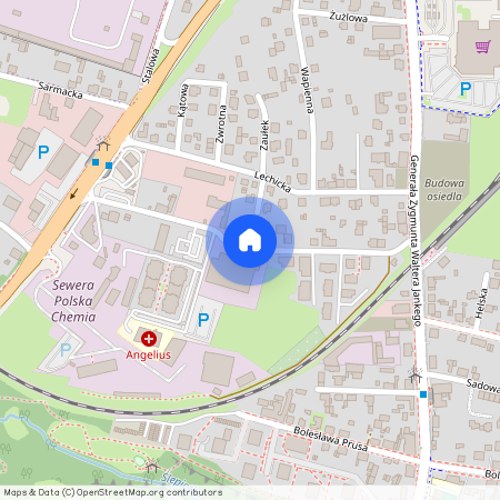 ul. Fabryczna, Piotrowice-Ochojec, Katowice, śląskie