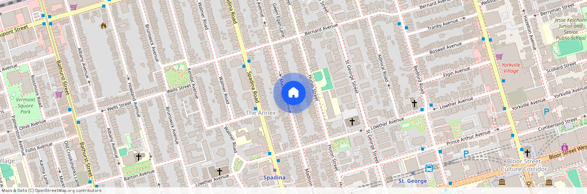 83 Madison Avenue Unit# Lower, Toronto