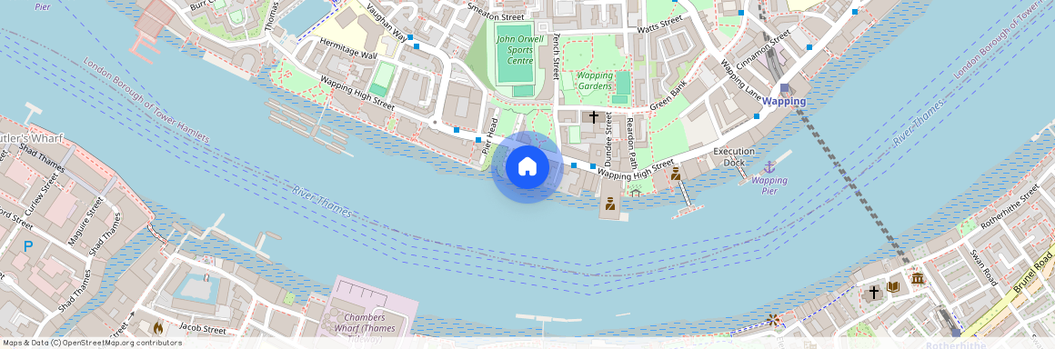 Olivers Wharf, Wapping, London, E1W