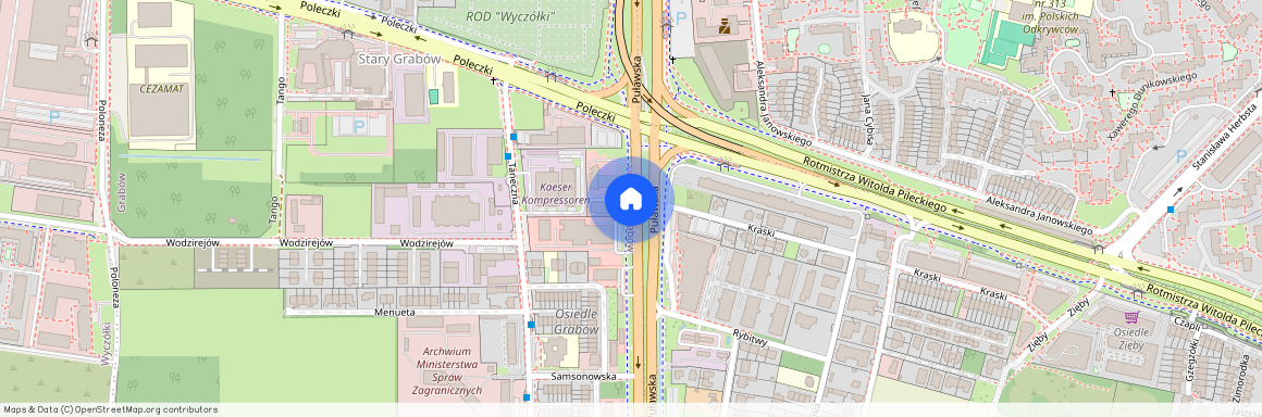 Warszawa, Ursynów, Puławska