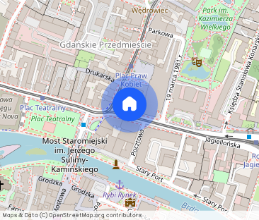 Urokliwa kawalerka w Centrum - Photo 1