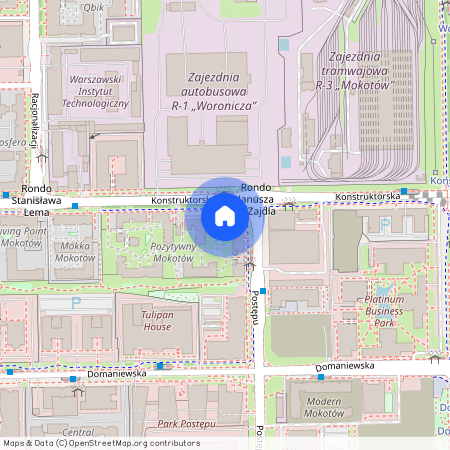 ul. Postępu, Służewiec, Mokotów, Warszawa, mazowieckie