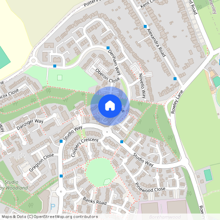 Bray Close, Borehamwood, Hertfordshire, WD6