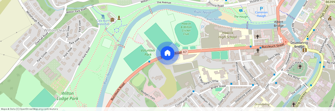 Buccleuch Rd, Hawick, Scottish Borders, TD9