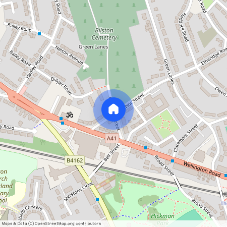 Cemetery Street, Bilston, WV14