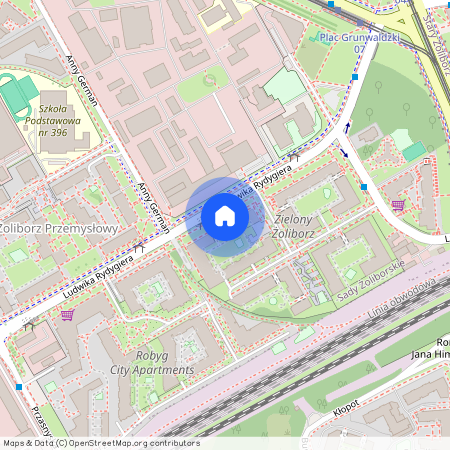 Warszawa Żoliborz Sady Żoliborskie, Ludwika Rydygiera