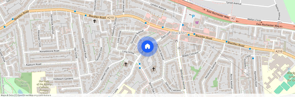 Days Lane, Sidcup DA15