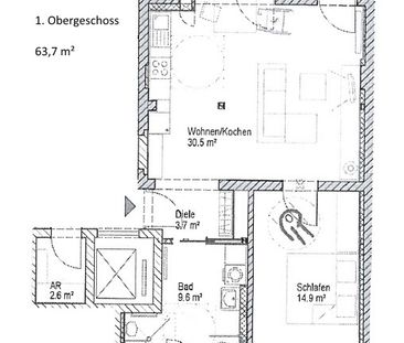 Barrierefrei wohnen mit Sonnen-Balkon! - Photo 6