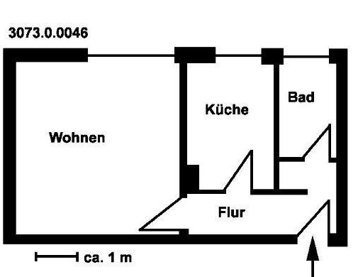 Neue Wohnung, neues Glück! Günstige 1-Zi.-Single-Wohnung - Photo 1