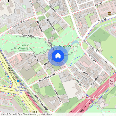 Stefana Żeromskiego, Warszawa, Bielany, Bielany Słodowiec