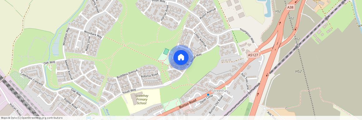 Perry Avenue, Lichfield, Staffordshire, WS13