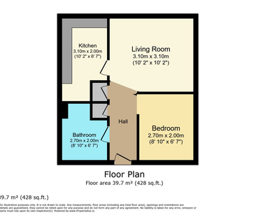 1 bed apartment to rent in DL14 - Photo 2