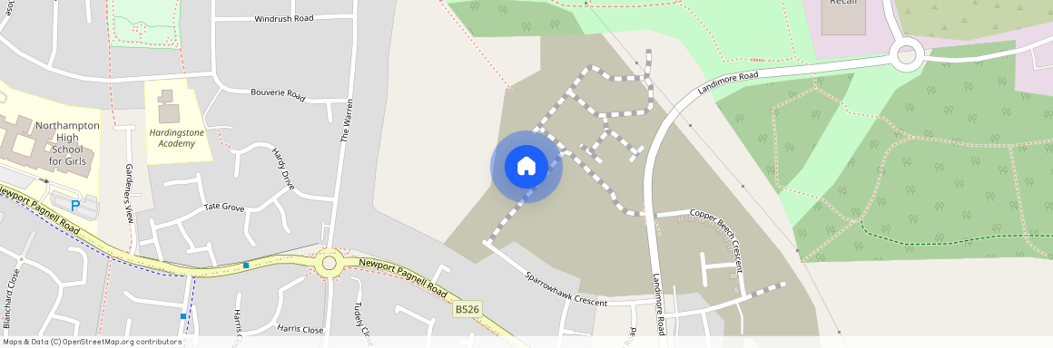 10 Sparrowhawk Crescent, Wootton, Northamptonshire, NN4 6GQ, Northampton