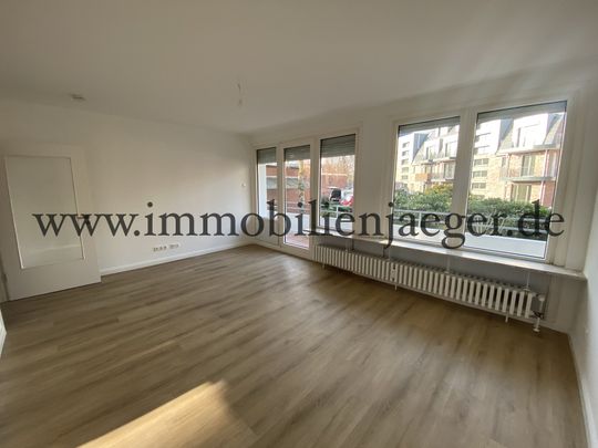 Zentrales Poppenbüttel - Neu modernisierte Hochparterre-Wohnung mit Balkon - Vollbad - ab sofort - Foto 1