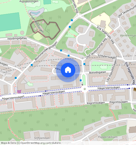 Vapengatan, Hägersten