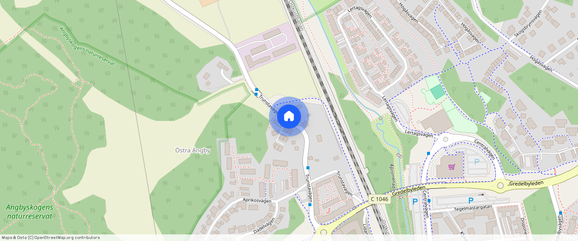 Trunstavägen, Knivsta