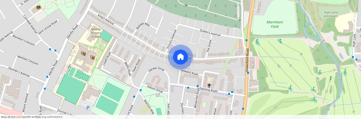 Kings Avenue, GREENFORD UB6