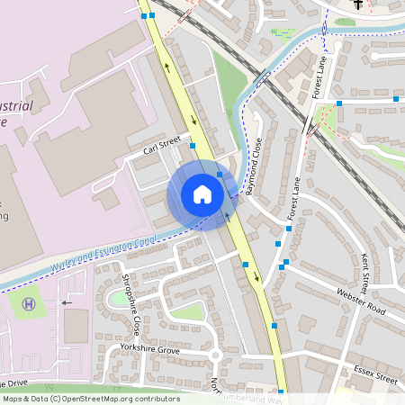 Northumberland Way, Walsall, WS2