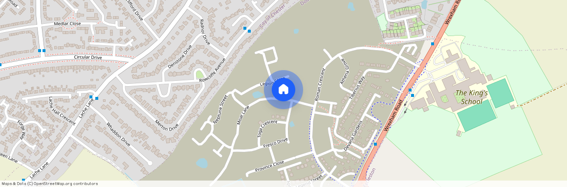 Moat Lane, Chester, Cheshire, CH4