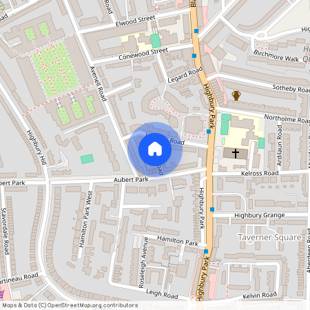 Aubert Road, Highbury, Islington, London