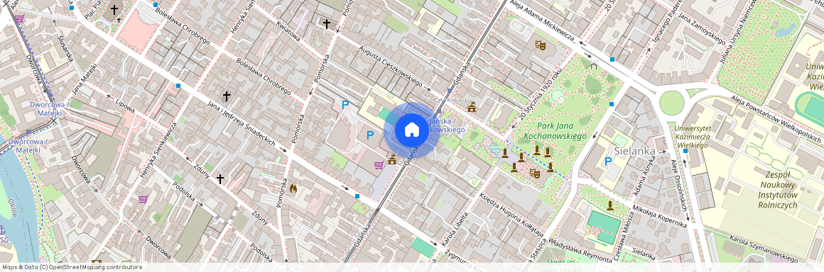 ul. Gdańska 53, Śródmieście, Bydgoszcz, kujawsko-pomorskie