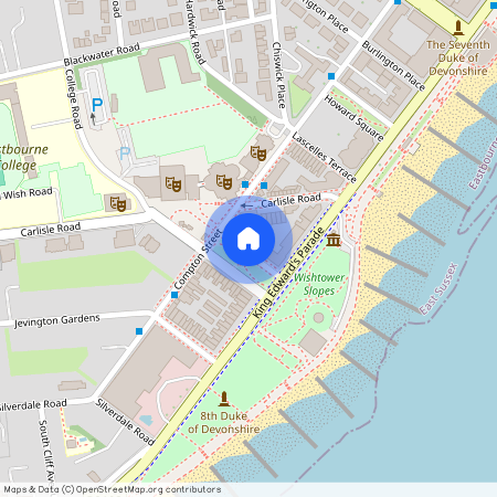 Flat 59, Berkeley Court, 1-9 Wilmington Square, East Sussex, BN21 4DX, Eastbourne