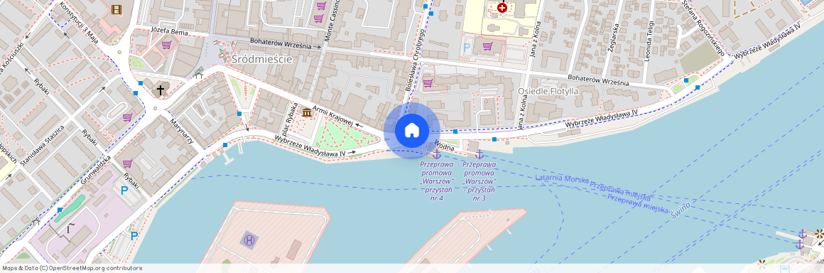 wyb. Władysława IV, Świnoujście, zachodniopomorskie