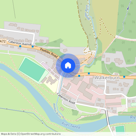 Attic Flat, Holylee House, Holylee, Walkerburn, EH43