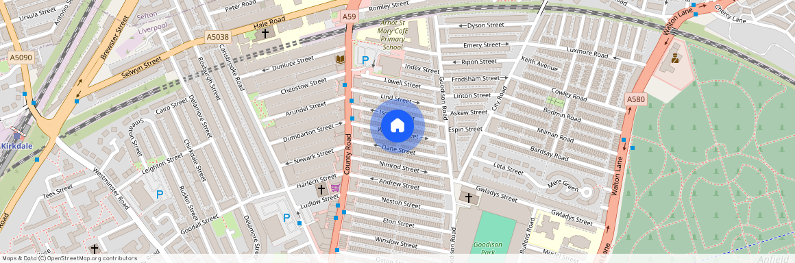 Wilburn Street, Liverpool, Merseyside, L4