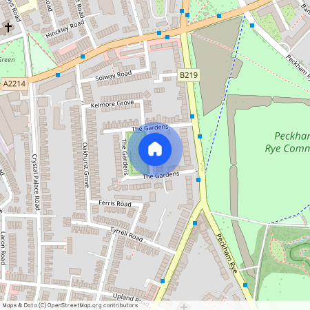 The Gardens, East Dulwich London SE22